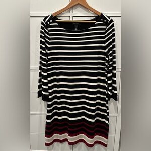 White House Black Market shift style dress, Size XL.